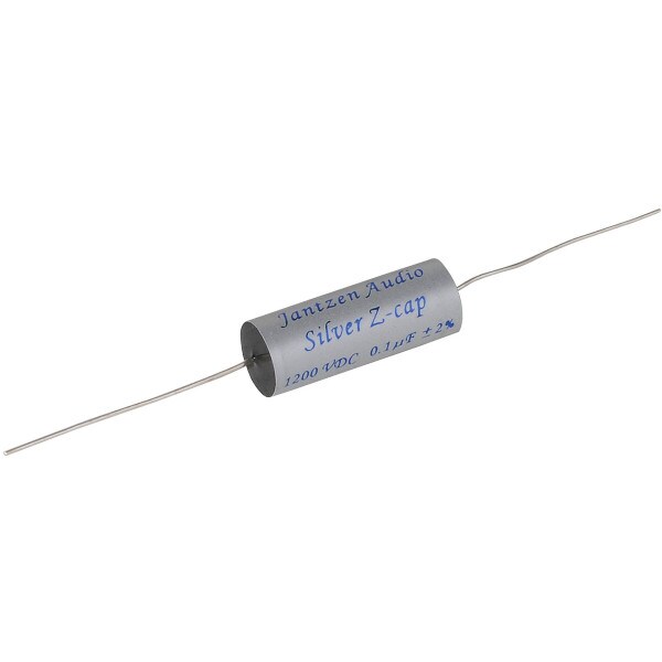 Main product image for Jantzen 0602 0.10uF 1200V Silver Z-Cap Crossover Capacitor027-750